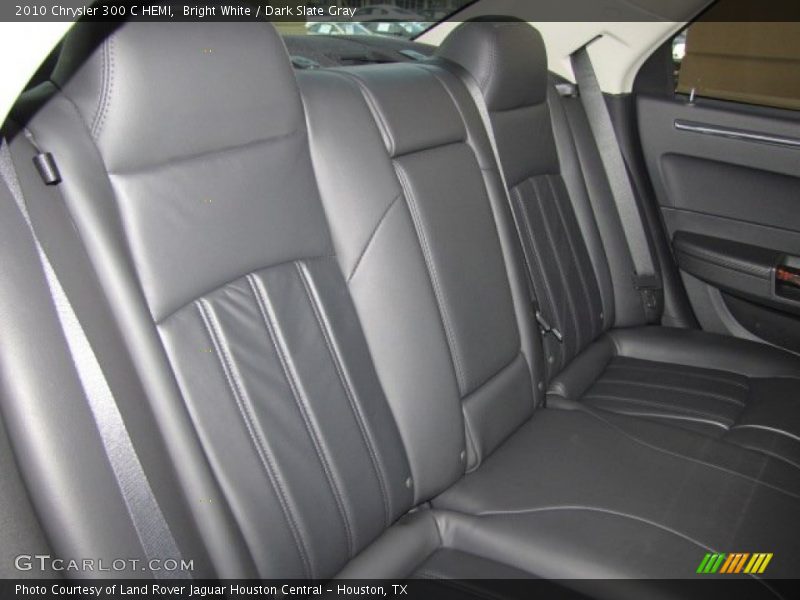 Bright White / Dark Slate Gray 2010 Chrysler 300 C HEMI