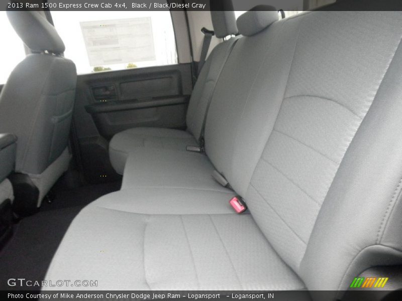 Black / Black/Diesel Gray 2013 Ram 1500 Express Crew Cab 4x4