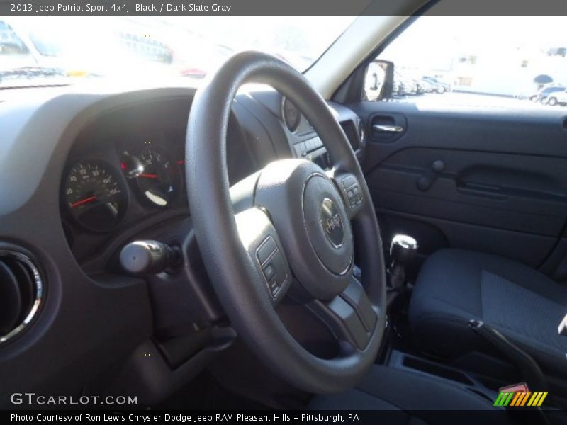 Black / Dark Slate Gray 2013 Jeep Patriot Sport 4x4