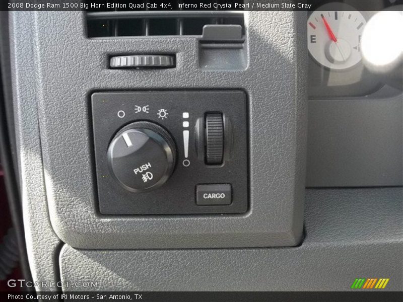 Inferno Red Crystal Pearl / Medium Slate Gray 2008 Dodge Ram 1500 Big Horn Edition Quad Cab 4x4
