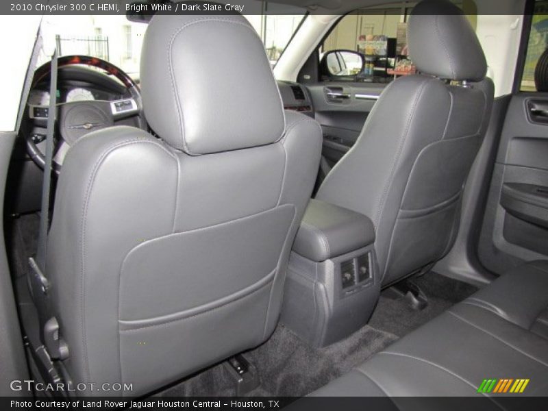 Bright White / Dark Slate Gray 2010 Chrysler 300 C HEMI