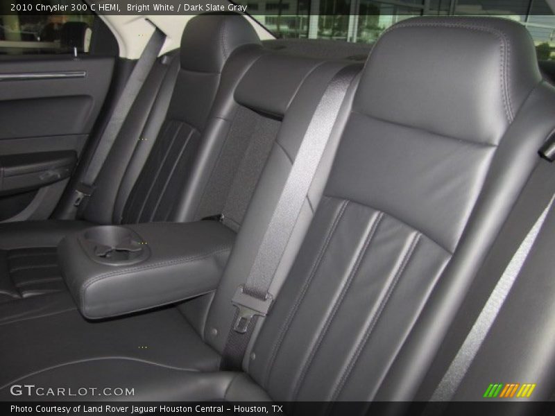 Bright White / Dark Slate Gray 2010 Chrysler 300 C HEMI