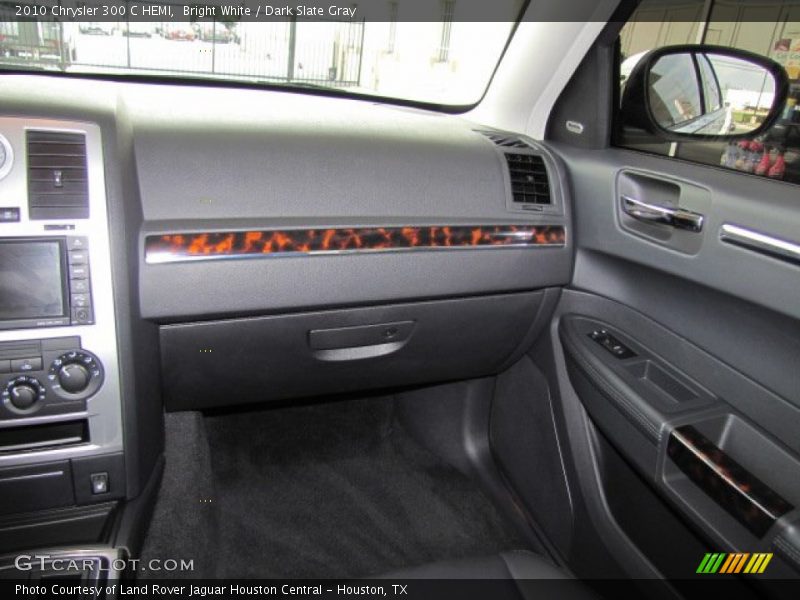 Bright White / Dark Slate Gray 2010 Chrysler 300 C HEMI