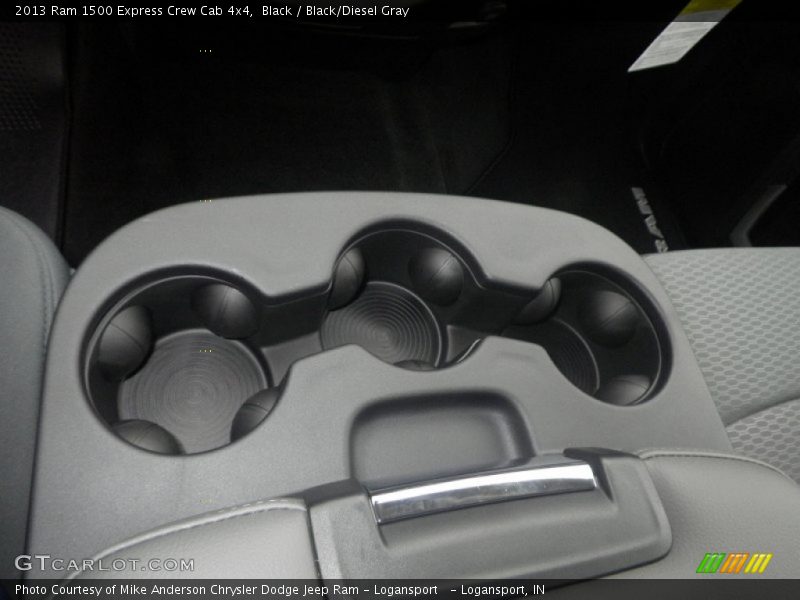 Black / Black/Diesel Gray 2013 Ram 1500 Express Crew Cab 4x4