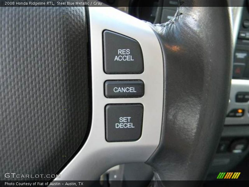 Steel Blue Metallic / Gray 2008 Honda Ridgeline RTL