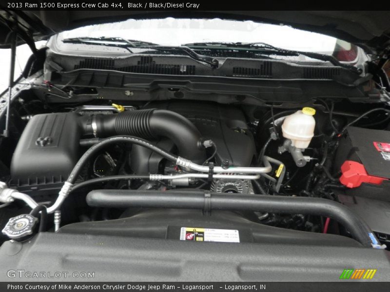 Black / Black/Diesel Gray 2013 Ram 1500 Express Crew Cab 4x4