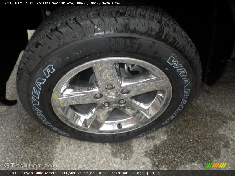 Black / Black/Diesel Gray 2013 Ram 1500 Express Crew Cab 4x4
