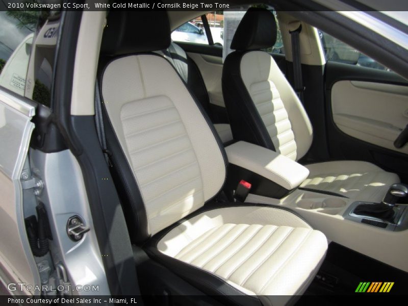 White Gold Metallic / Cornsilk Beige Two Tone 2010 Volkswagen CC Sport