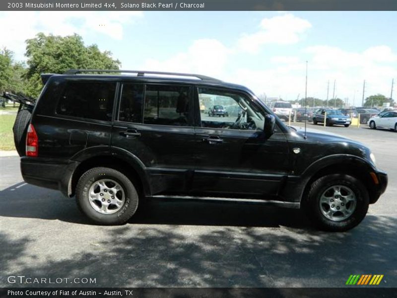 Solano Black Pearl / Charcoal 2003 Mitsubishi Montero Limited 4x4