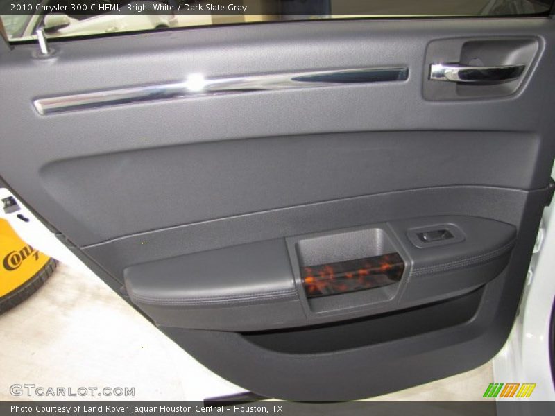 Bright White / Dark Slate Gray 2010 Chrysler 300 C HEMI
