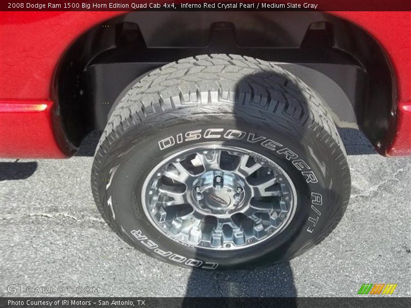 Inferno Red Crystal Pearl / Medium Slate Gray 2008 Dodge Ram 1500 Big Horn Edition Quad Cab 4x4