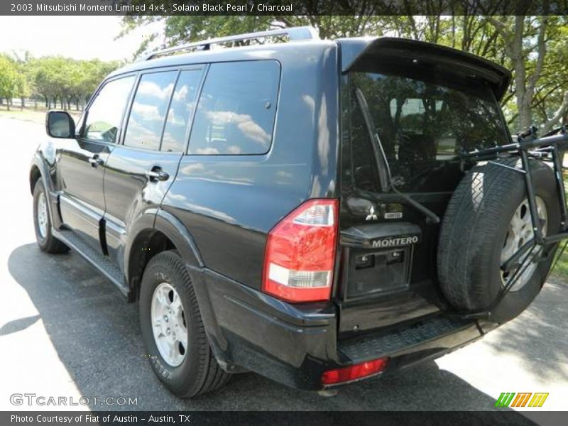 Solano Black Pearl / Charcoal 2003 Mitsubishi Montero Limited 4x4