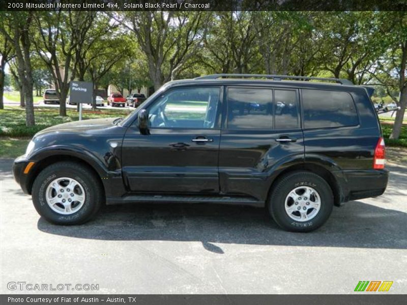 Solano Black Pearl / Charcoal 2003 Mitsubishi Montero Limited 4x4