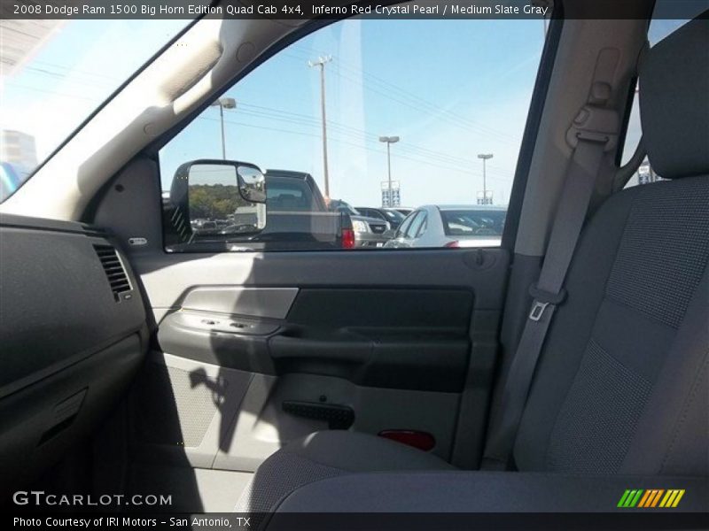 Inferno Red Crystal Pearl / Medium Slate Gray 2008 Dodge Ram 1500 Big Horn Edition Quad Cab 4x4