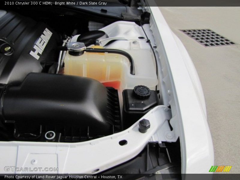 Bright White / Dark Slate Gray 2010 Chrysler 300 C HEMI