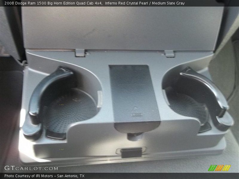 Inferno Red Crystal Pearl / Medium Slate Gray 2008 Dodge Ram 1500 Big Horn Edition Quad Cab 4x4