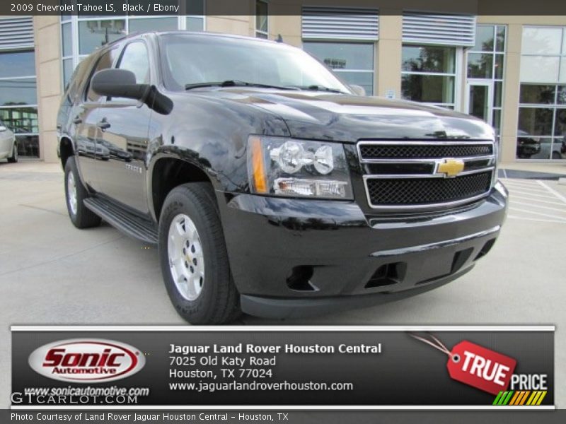 Black / Ebony 2009 Chevrolet Tahoe LS