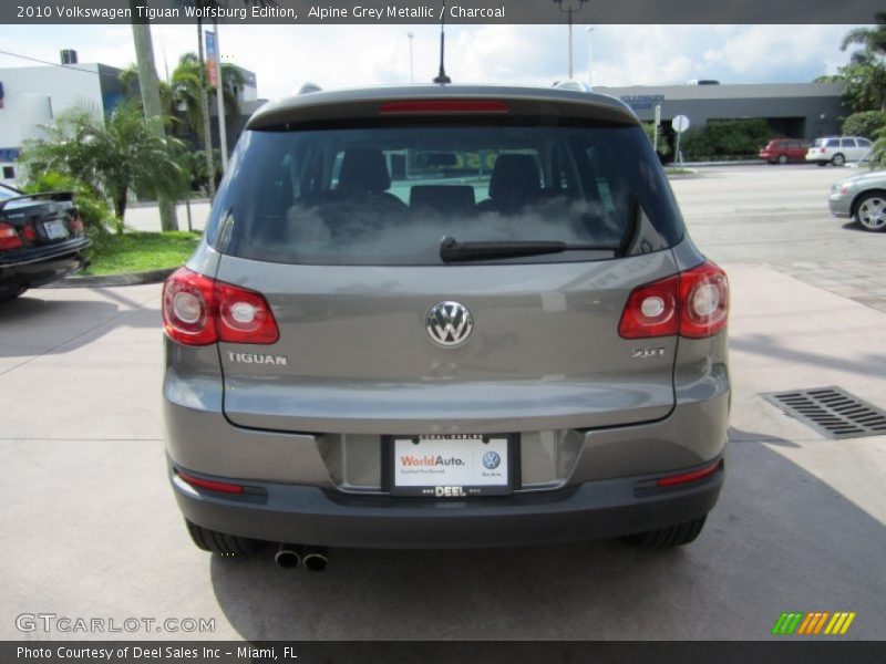 Alpine Grey Metallic / Charcoal 2010 Volkswagen Tiguan Wolfsburg Edition