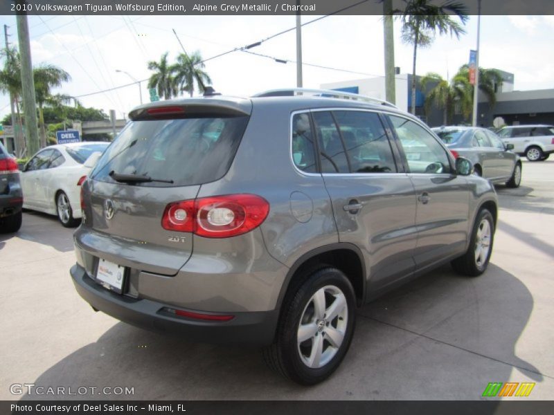 Alpine Grey Metallic / Charcoal 2010 Volkswagen Tiguan Wolfsburg Edition