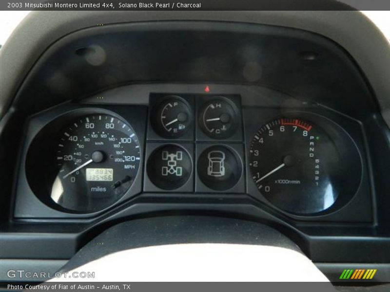 Solano Black Pearl / Charcoal 2003 Mitsubishi Montero Limited 4x4
