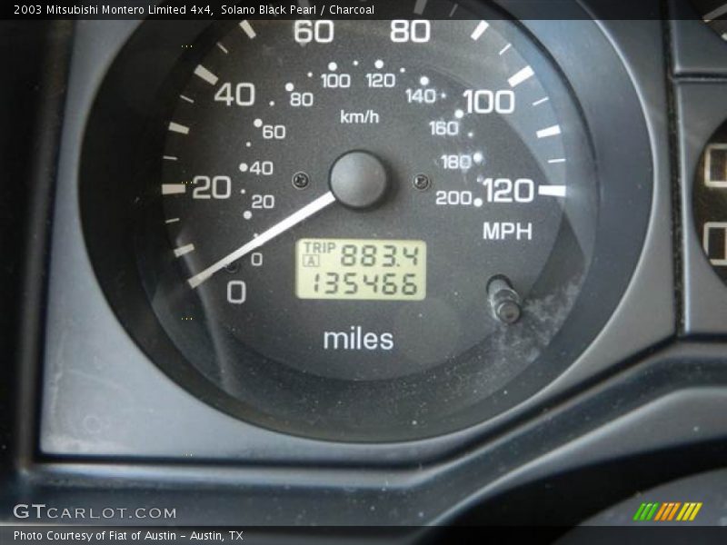 Solano Black Pearl / Charcoal 2003 Mitsubishi Montero Limited 4x4