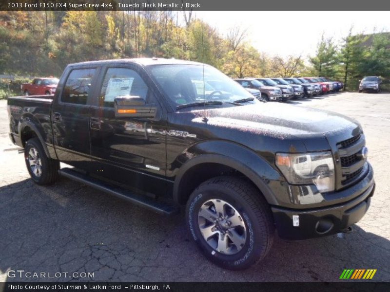 Tuxedo Black Metallic / Black 2013 Ford F150 FX4 SuperCrew 4x4