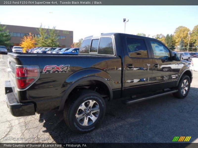 Tuxedo Black Metallic / Black 2013 Ford F150 FX4 SuperCrew 4x4