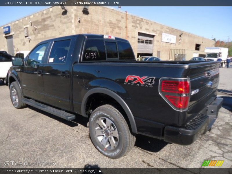 Tuxedo Black Metallic / Black 2013 Ford F150 FX4 SuperCrew 4x4