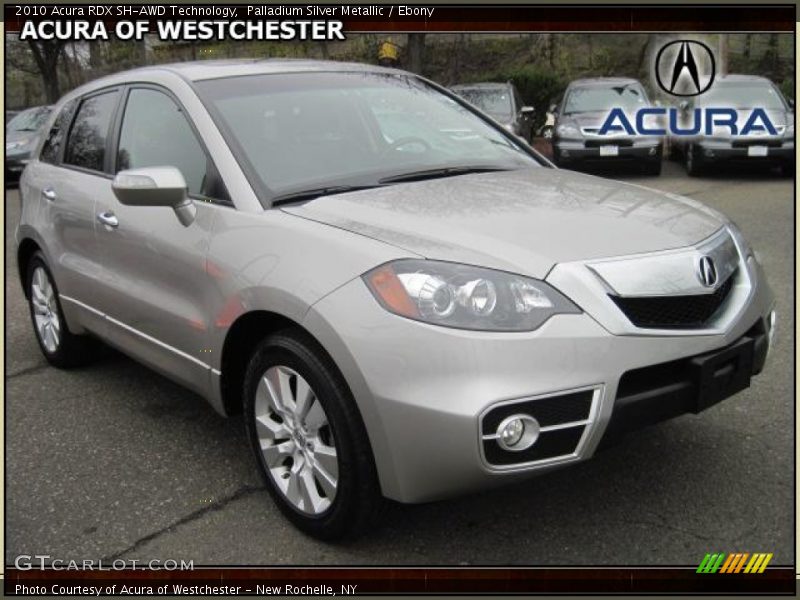 Palladium Silver Metallic / Ebony 2010 Acura RDX SH-AWD Technology
