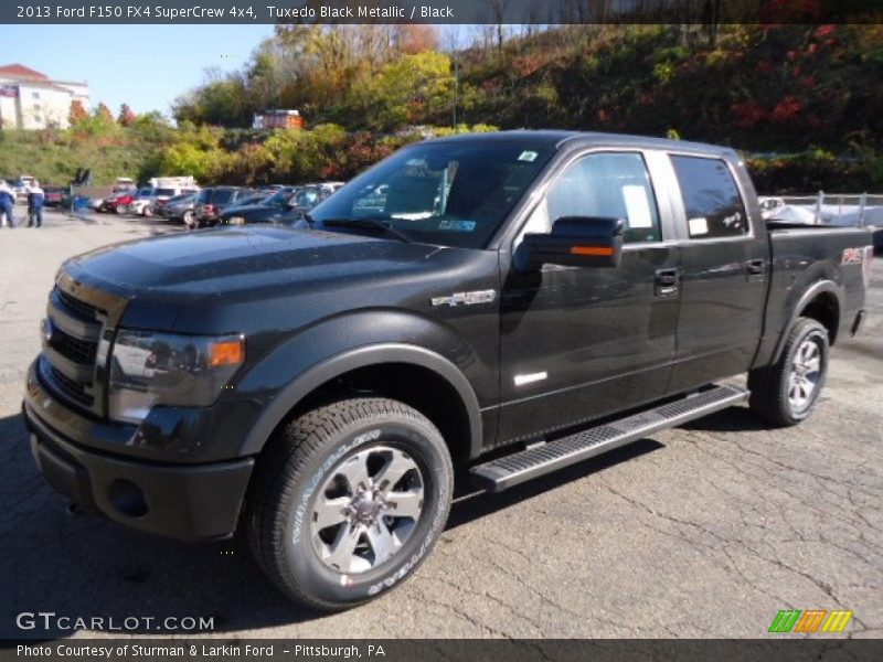 Tuxedo Black Metallic / Black 2013 Ford F150 FX4 SuperCrew 4x4