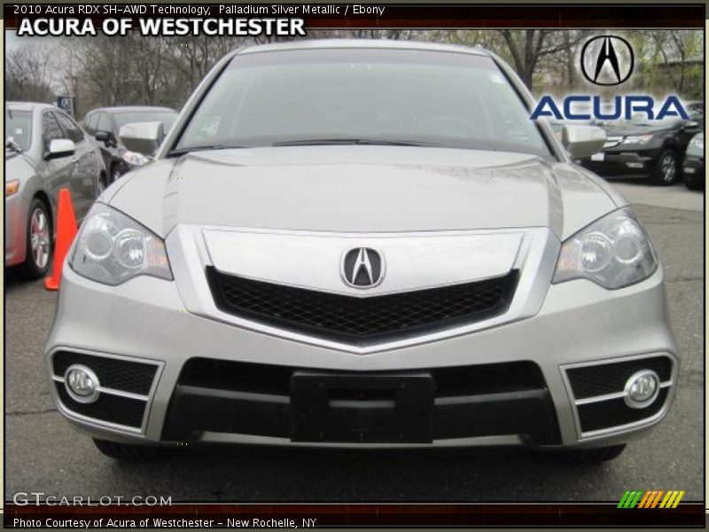 Palladium Silver Metallic / Ebony 2010 Acura RDX SH-AWD Technology