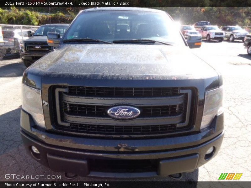 Tuxedo Black Metallic / Black 2013 Ford F150 FX4 SuperCrew 4x4