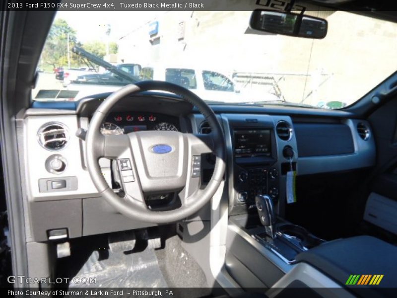 Tuxedo Black Metallic / Black 2013 Ford F150 FX4 SuperCrew 4x4