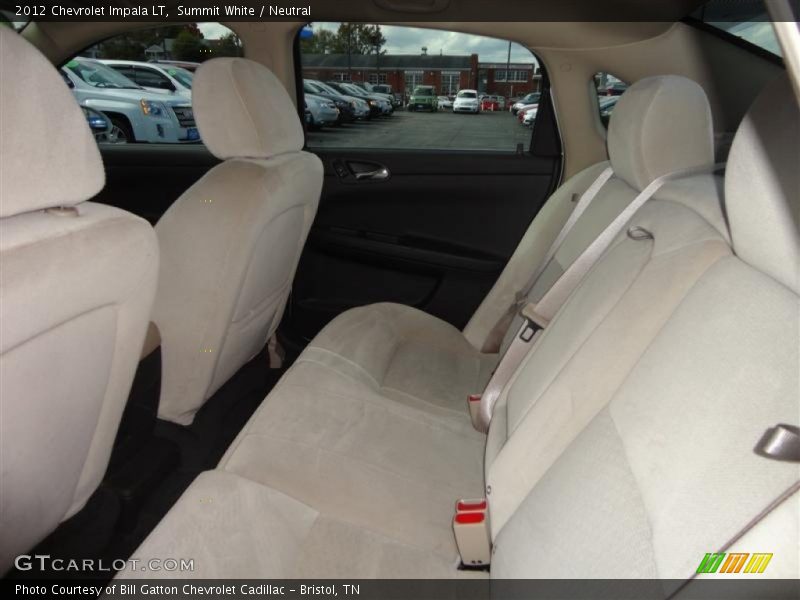 Summit White / Neutral 2012 Chevrolet Impala LT