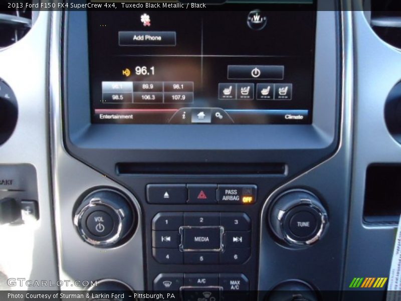 Tuxedo Black Metallic / Black 2013 Ford F150 FX4 SuperCrew 4x4