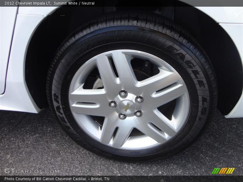 Summit White / Neutral 2012 Chevrolet Impala LT