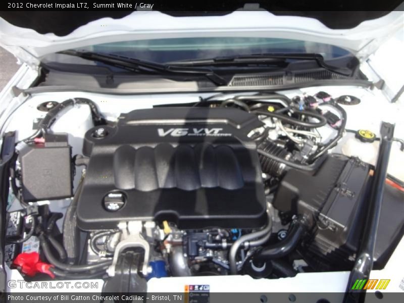 Summit White / Gray 2012 Chevrolet Impala LTZ