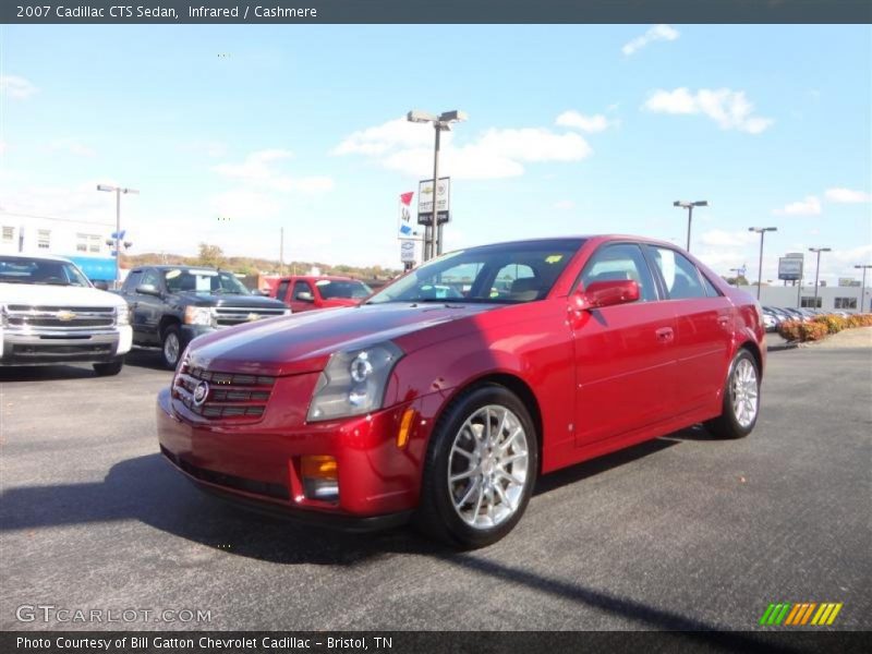 Infrared / Cashmere 2007 Cadillac CTS Sedan