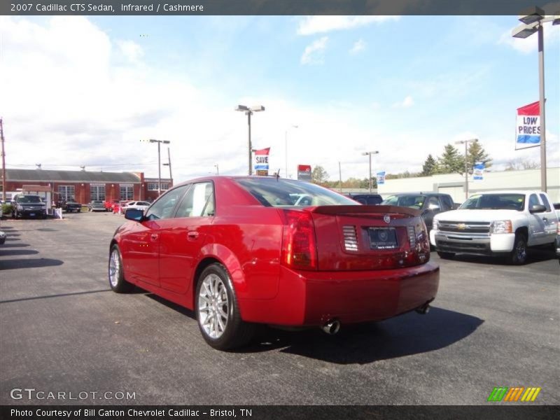 Infrared / Cashmere 2007 Cadillac CTS Sedan