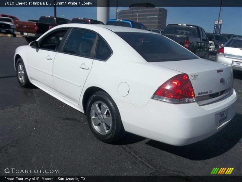 Summit White / Ebony 2010 Chevrolet Impala LT