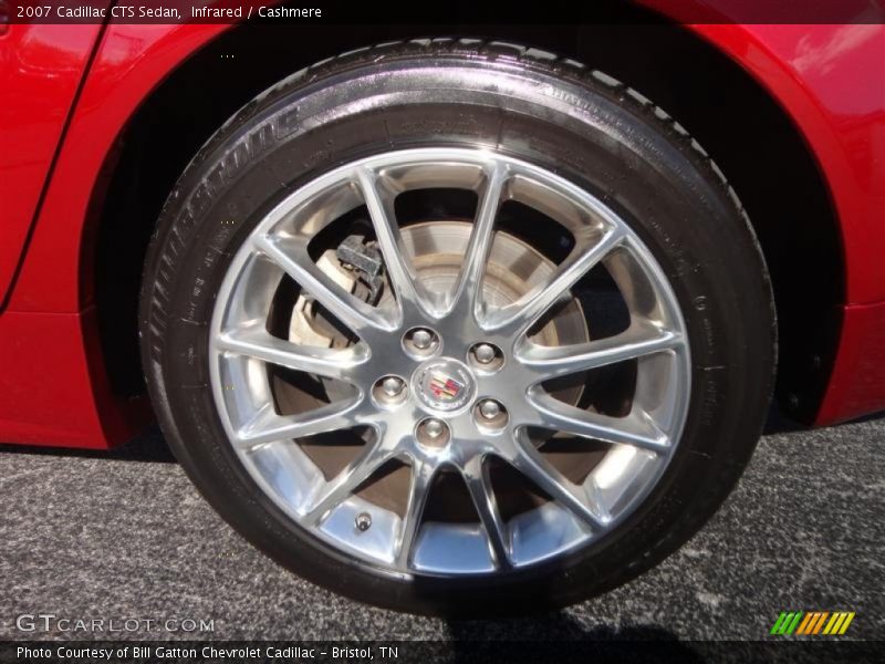 Infrared / Cashmere 2007 Cadillac CTS Sedan