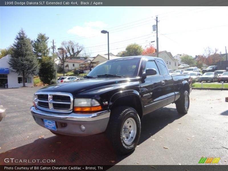 Black / Agate 1998 Dodge Dakota SLT Extended Cab 4x4