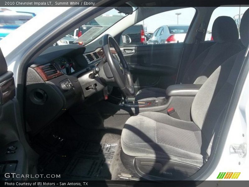 Summit White / Ebony 2010 Chevrolet Impala LT