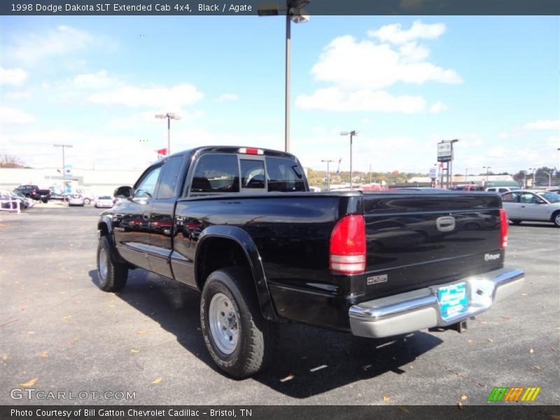 Black / Agate 1998 Dodge Dakota SLT Extended Cab 4x4