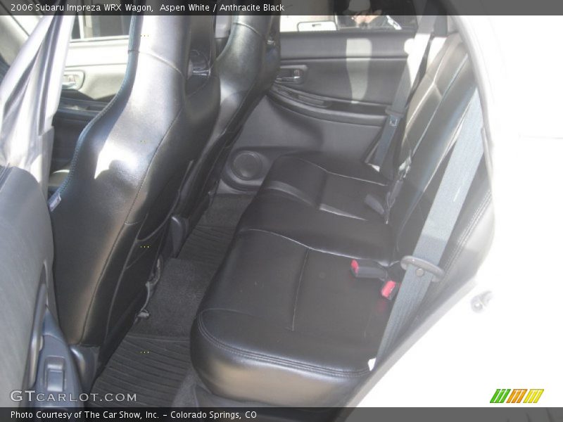 Aspen White / Anthracite Black 2006 Subaru Impreza WRX Wagon