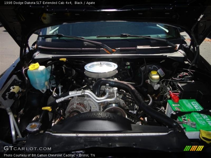 Black / Agate 1998 Dodge Dakota SLT Extended Cab 4x4