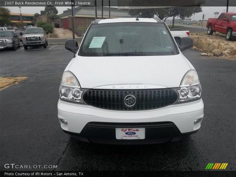 Frost White / Neutral 2007 Buick Rendezvous CX