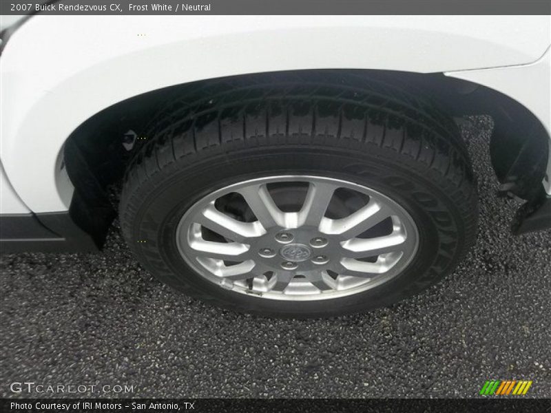 Frost White / Neutral 2007 Buick Rendezvous CX