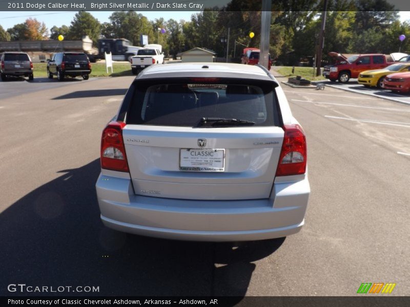 Bright Silver Metallic / Dark Slate Gray 2011 Dodge Caliber Heat