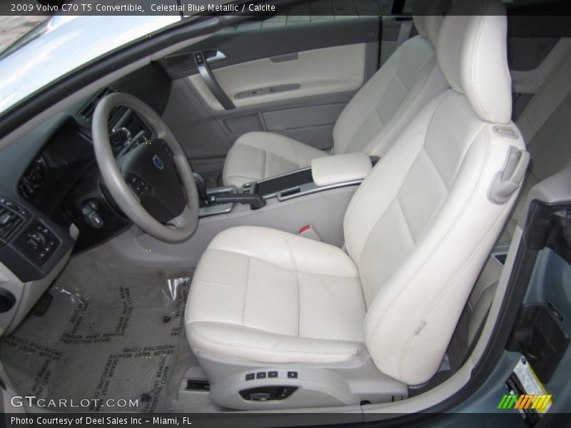 Celestial Blue Metallic / Calcite 2009 Volvo C70 T5 Convertible